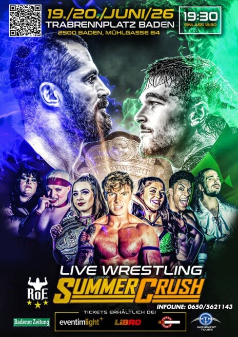 RoE Wrestling: Summer Crush ´26 Tag 1